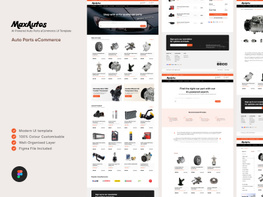 MaxAuto – AI-Powered Auto Parts eCommerce preview picture