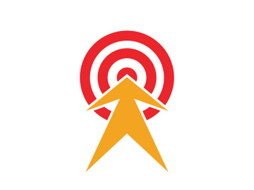 Focus icon illustration design template preview picture