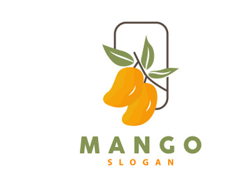 Mango Logo, Fruit Design Simple Minimalist Style preview picture