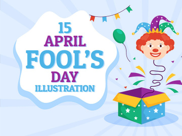 15 Happy April Fools Day Celebration Illustration preview picture