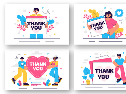 10 Thank You Illustration