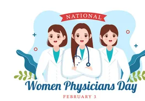 11 National Women Physicians Day Illustration