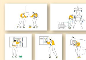 25 Lighting and Electricity Energy Illustration