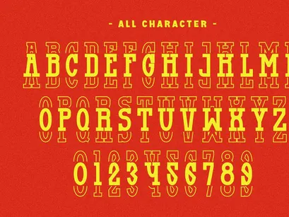 Famous Stacked - Vintage Stacked Font