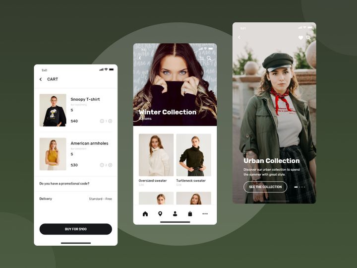Shopping App UI Kit