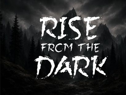 Morzeth – Horror Brush Display Font