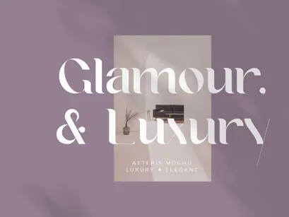 Afteris Moghu Modern/Vintage Font