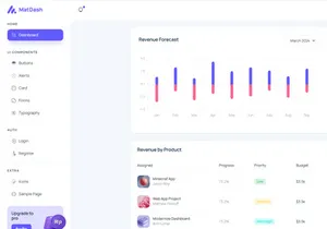 MatDash Free Bootstrap Admin Dashboard Template
