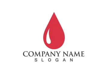 Blood drop donor vector icon preview picture