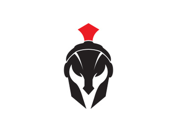 Spartan helmet icon illustration design preview picture