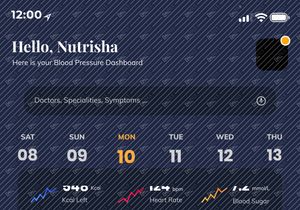 Doctor Appointment Mobile App UI (Light & Dark)