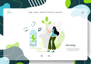 Ecology sets Illustration