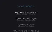 Aquatico - Free Typeface