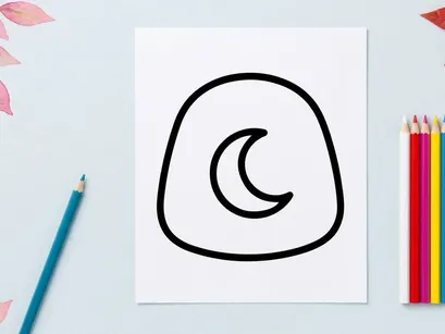 Ícone minimalista de símbolo de direitos autorais isolado em fundo branco. Sinal simples de marca registrada em preto para uso legal e comercial.