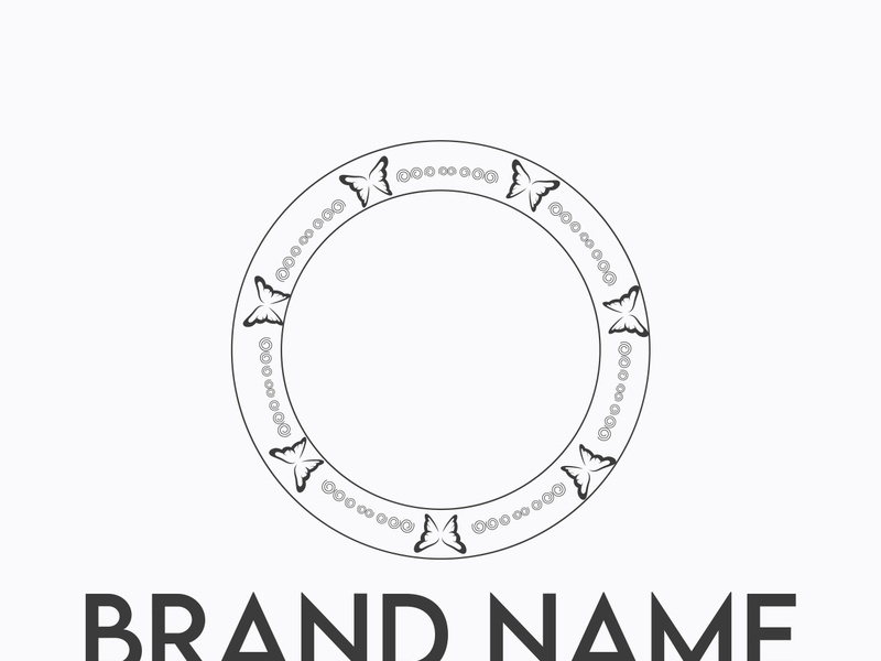 Butterfly logo design