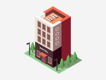 Isometric hotel preview picture