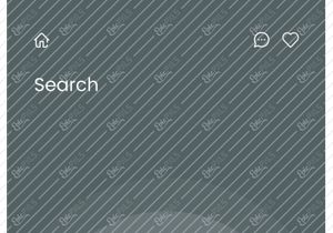 Search and User's info concept screens for Mobile app
