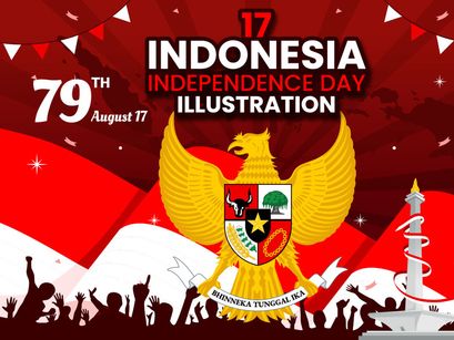 17 Indonesia Independence Day Illustration