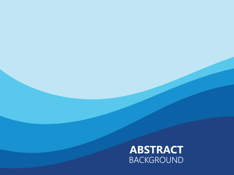 Blue wave water background wallpaper vector