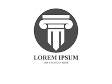 column Logo and symbol Template