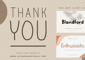 Chruch Street - Handwritten Font