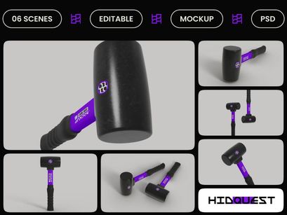 Rubber Mallet Mockup