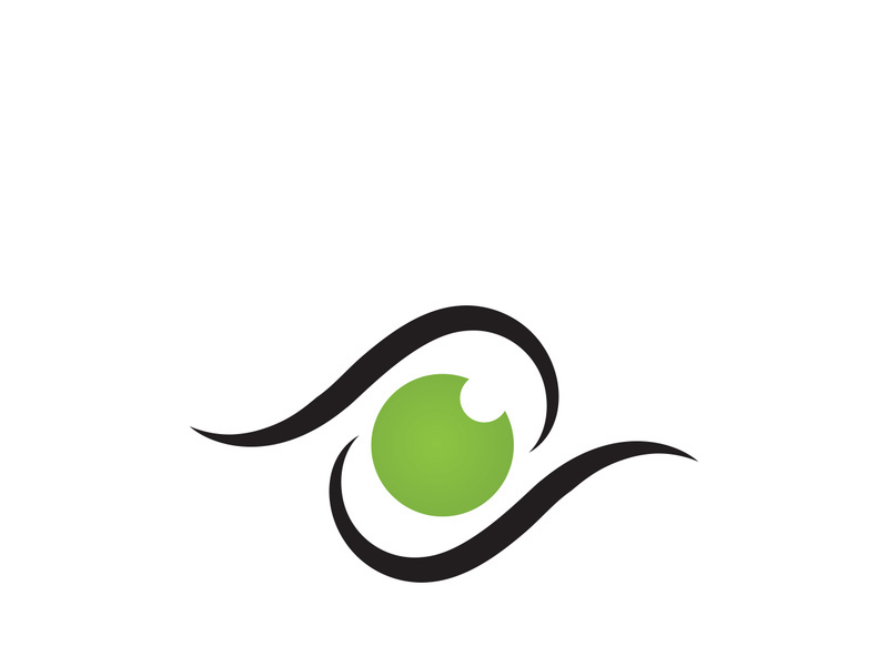 Eye Care vector logo and symbol design