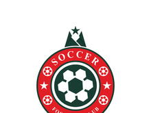 Football logo icon design and symbol soccer club vector