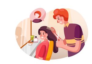 M116_Beauty Salon Illustrations