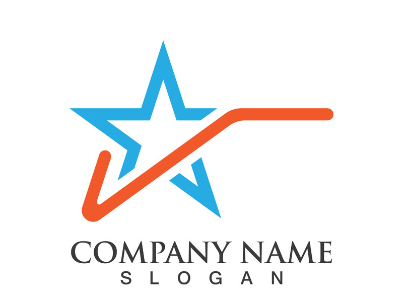 star vector icon illustration design template