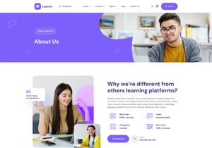 Learnio - LMS and Online Course Figma Template