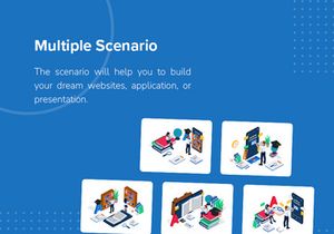 Online education illustration v6