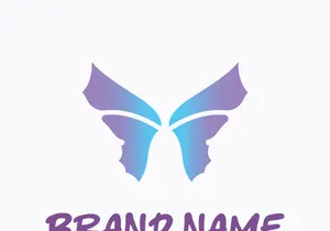 Butterfly logo design
