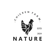Chicken Farm logo design, animal icon for groceries, butcher shop, farmer market livestock template