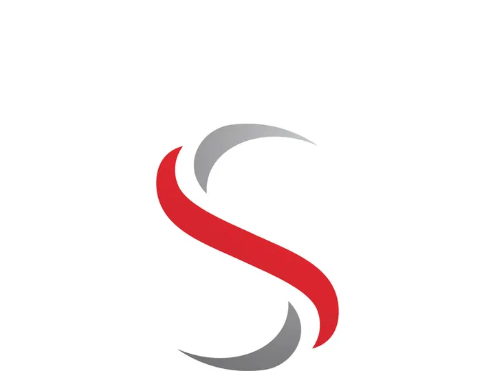 S letter logo, vector sign template design