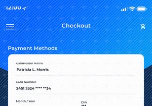 Kit de Interface de Aplicativo Móvel de Pedidos de Comida (Claro & Escuro)
