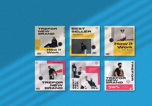 Trefor Instagram Template