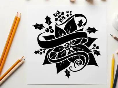 ilustrasi vektor pita hadiah pita dekorasi nasional