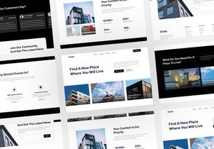 Grast - Property Rental Landing Page