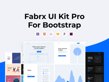 Bootstrap 5 UI Kit Pro preview picture