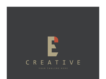 creative letter e logo design, for brand, startup, business, company, identity, application, vector preview picture