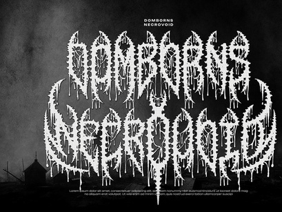 Mortvex | Death Metal Font