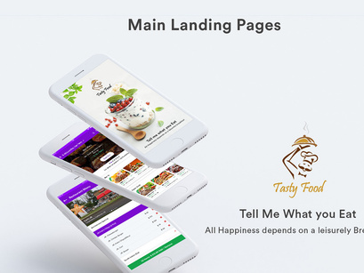 Tasty Food-Online Food Order Mobile App UI Kit