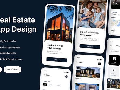 Real Estate App Design