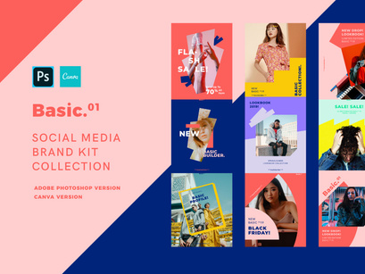 BASIC-Social Media Kit Collection
