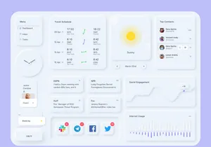 Compartment Dashboard UI Kit