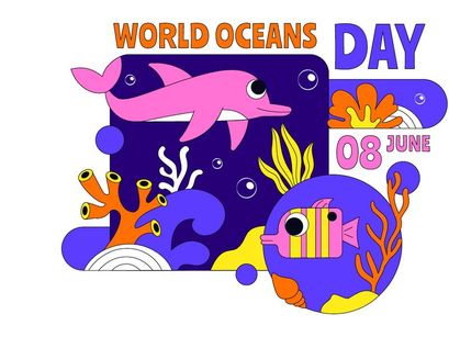 10 World Ocean Day Illustration