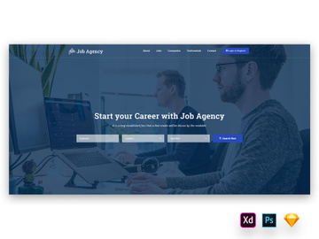 Hero Header for Agency Websites-02 preview picture