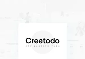 Creatodo App Landing Page
