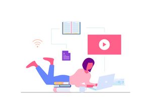 Online Education Illustration Vol 1